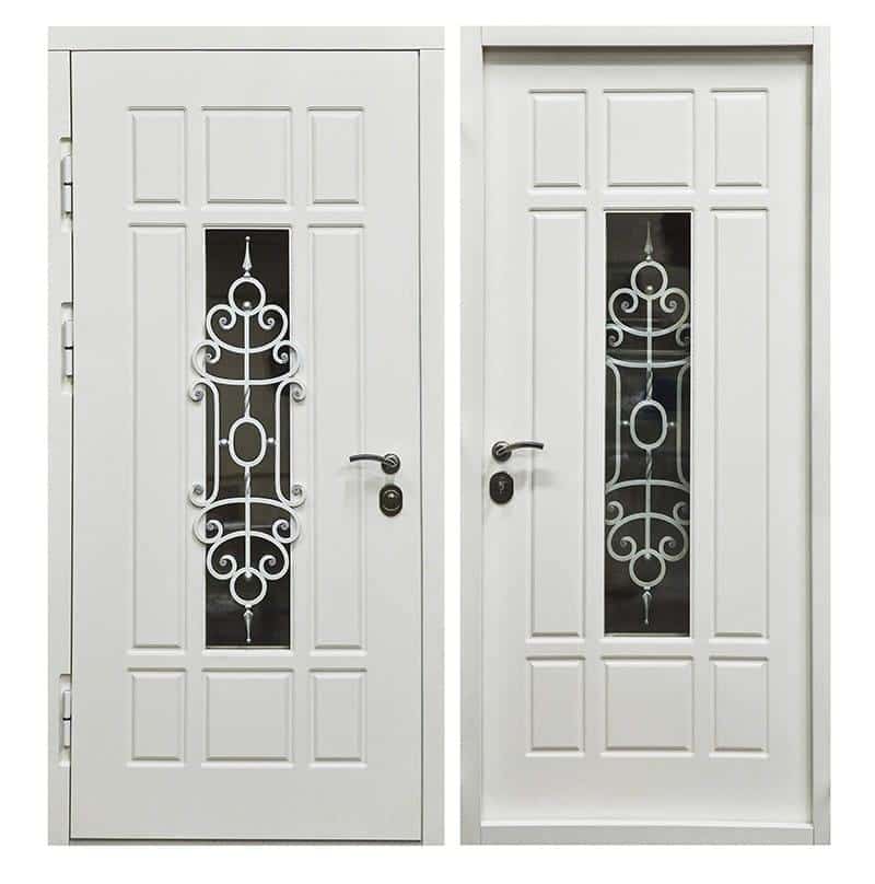 Металлическая входная дверь с терморазрывом МДФ 1908